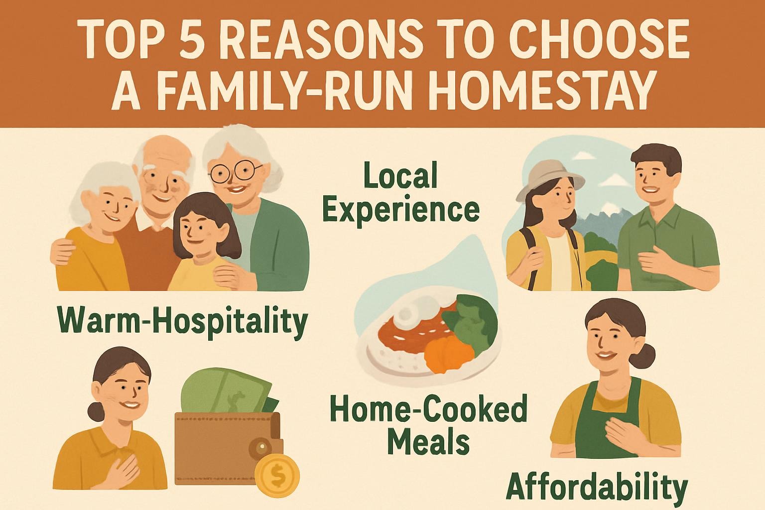 Top 5 Reasons to Choose a Family-Run Homestay